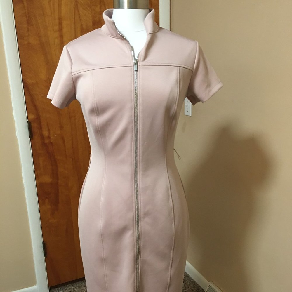 Kate and Lily Zip Up Blush Dress - Picture 7 of 7